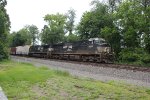 NS 8003 and 4087 coming down the Lurgan branch with train 11Z